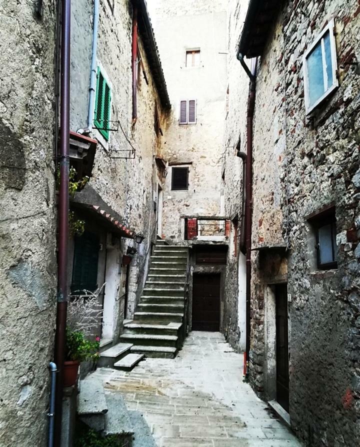 La Casa Nel Dentro Villa Campiglia dʼOrcia Buitenkant foto